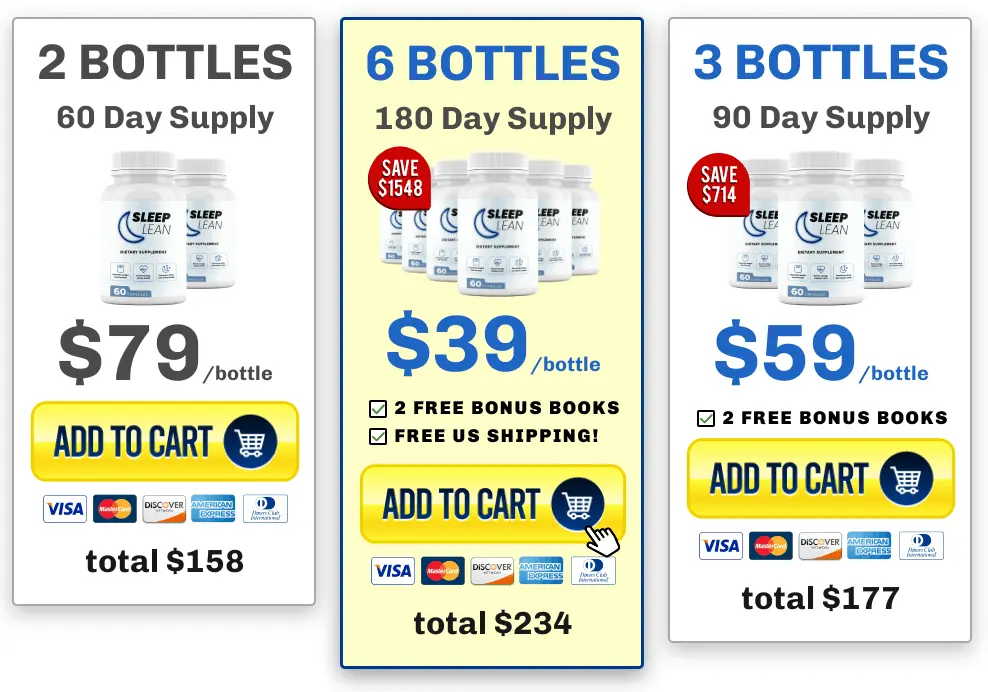 Sleep Lean order price